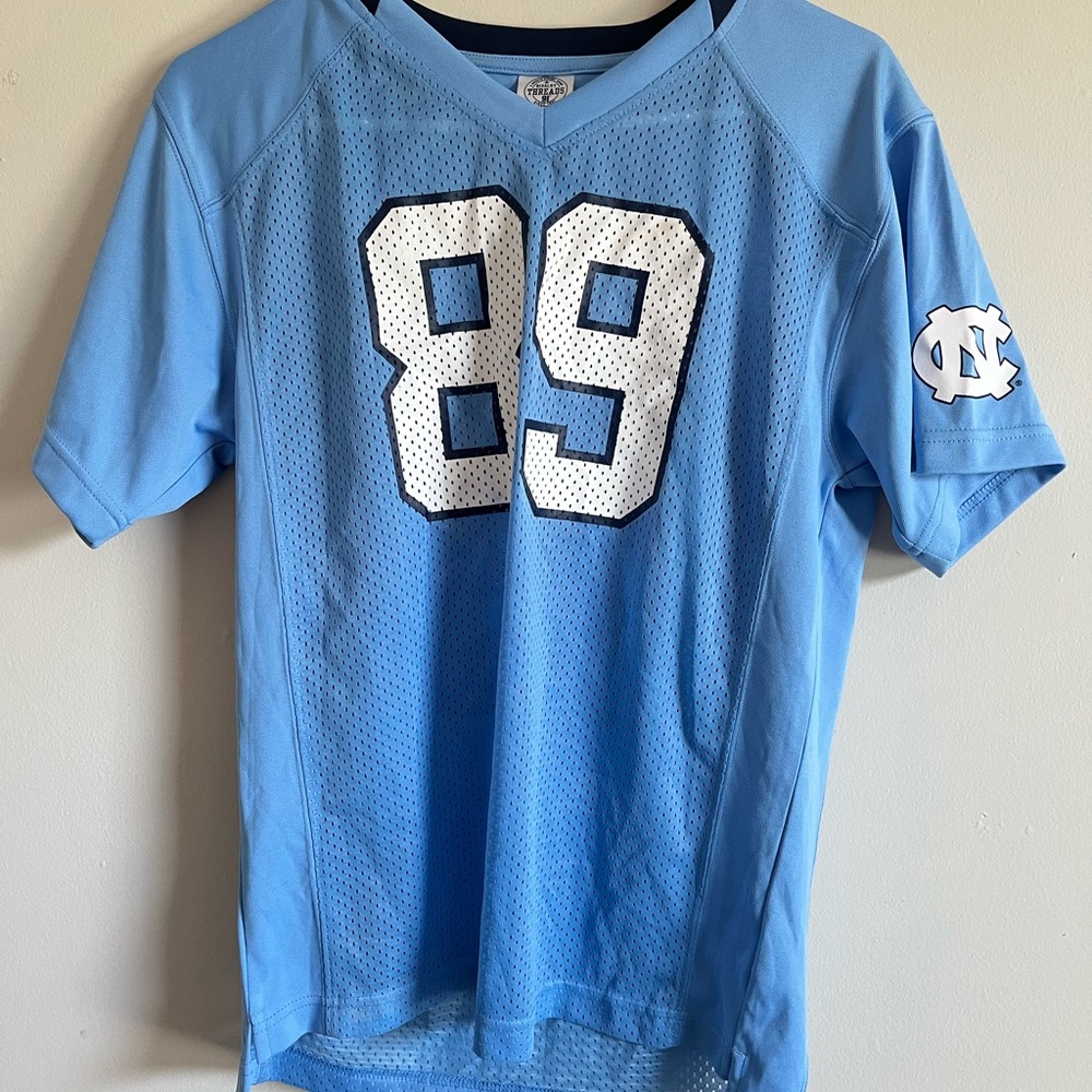 UNC Tar Heels Boys Blue North Carolina Football Sports Jersey